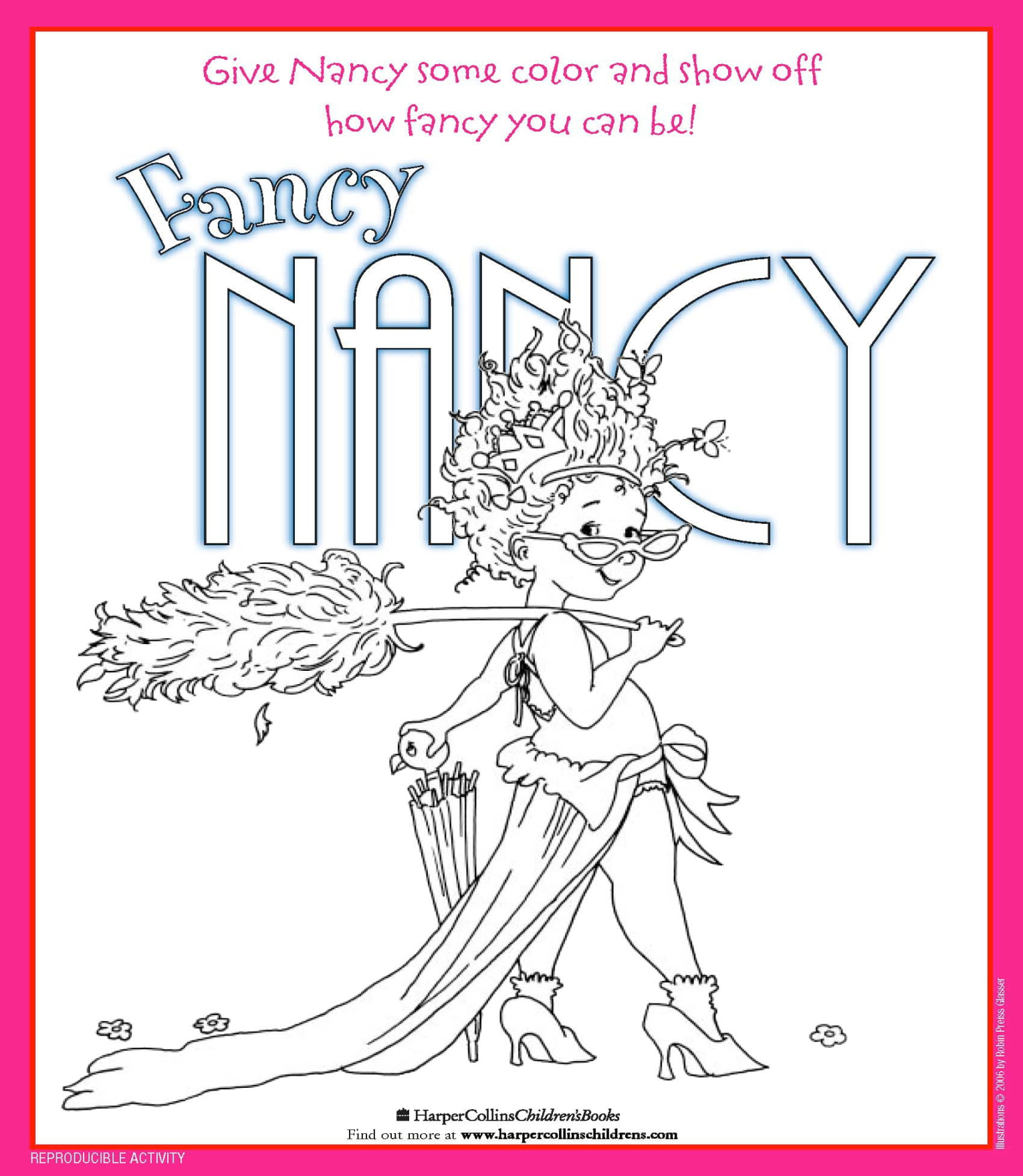 A Colorful Fancy Nancy A Colorful Fancy Nancy