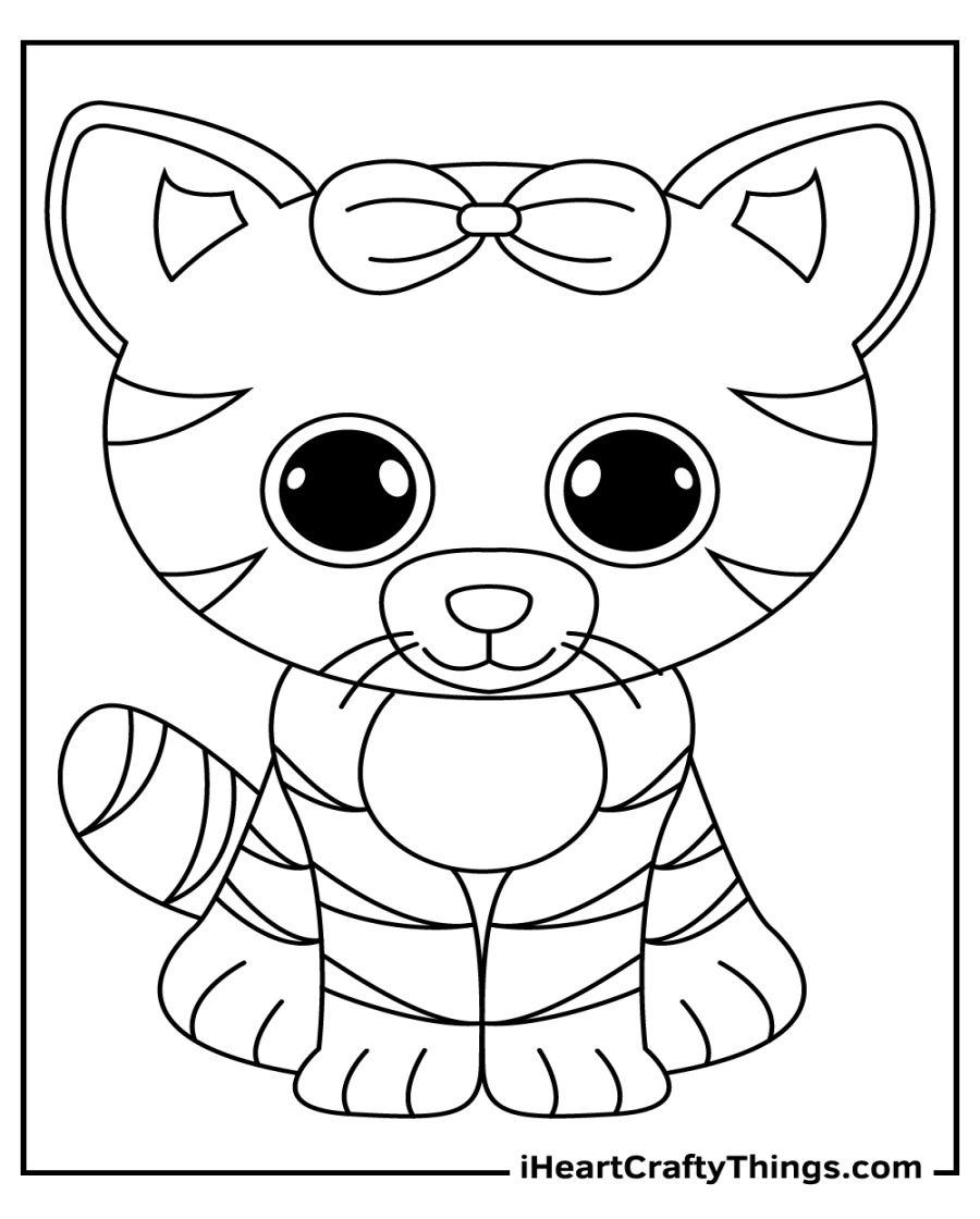 Beanie Boos Coloring Pages (% Free Printables) Beanie Boos Coloring Pages (% Free Printables)