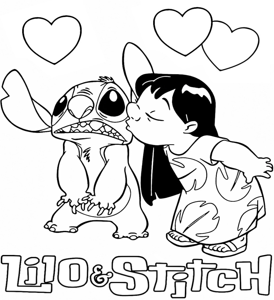Lilo and Stitch coloring page by Topcoloringpages on DeviantArt Lilo and Stitch coloring page by Topcoloringpages on DeviantArt