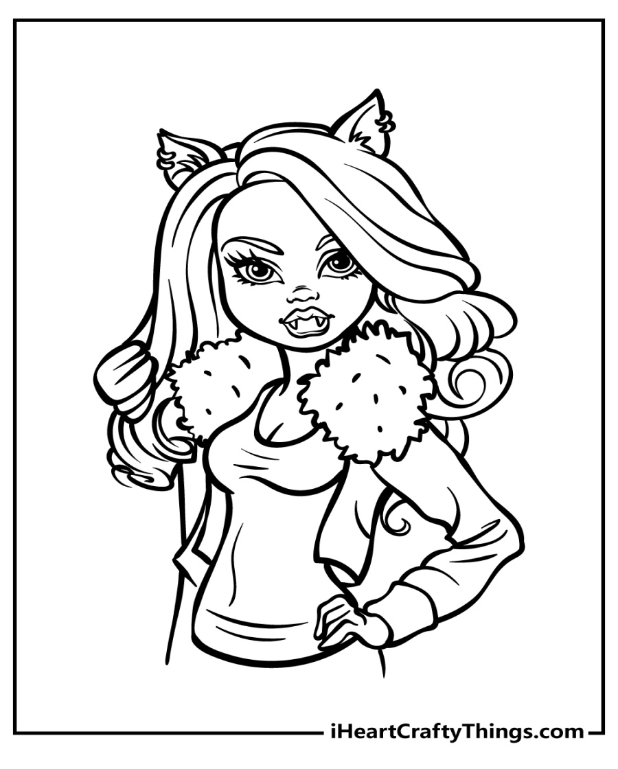 Monster High Coloring Pages (% Free Printables) Monster High Coloring Pages (% Free Printables)