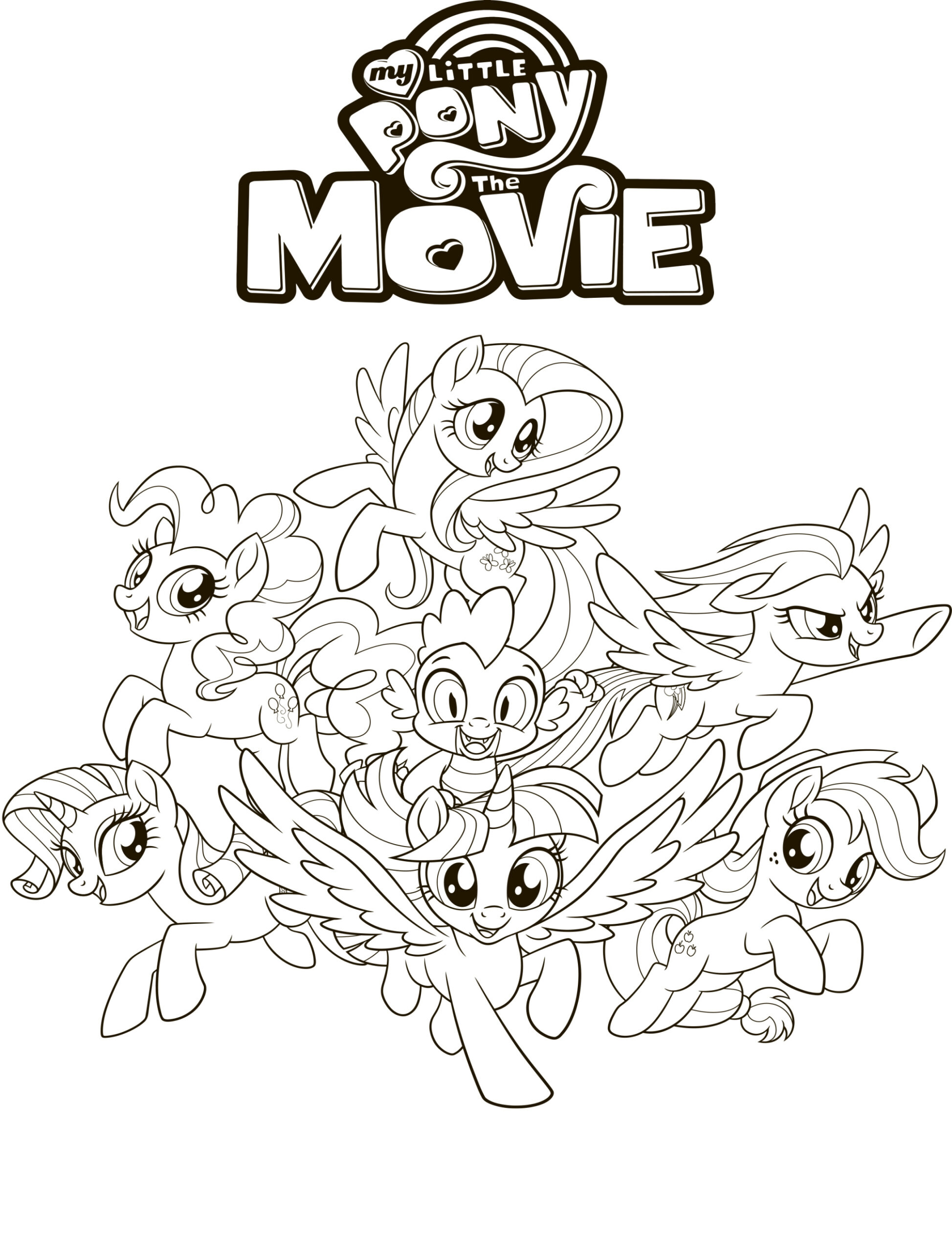 My Little Pony: The Movie coloring pages - YouLoveIt My Little Pony: The Movie coloring pages - YouLoveIt
