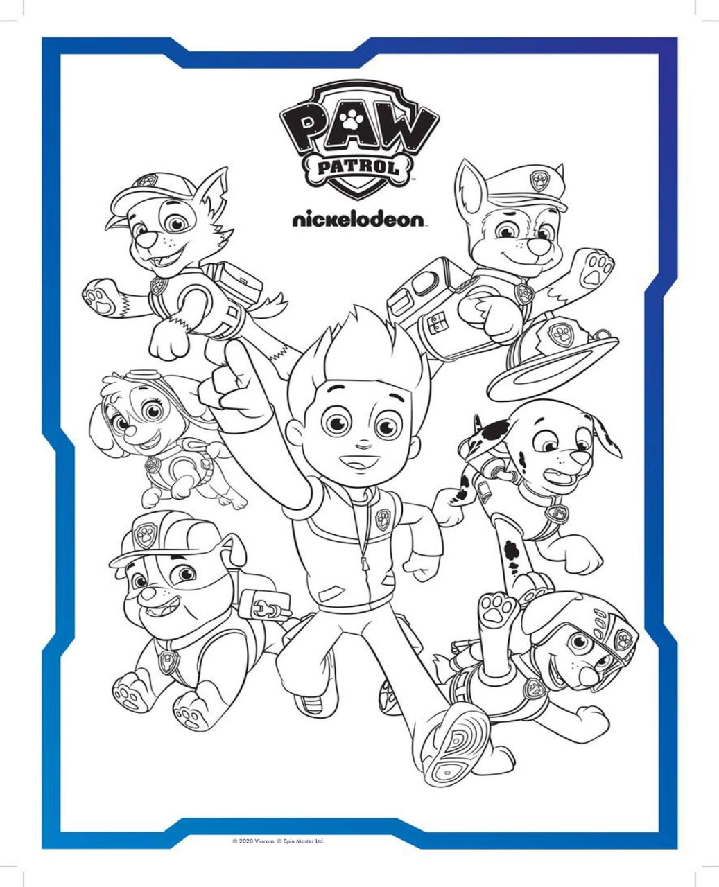 NickALive!: PAW Patrol Coloring In Sheets Nick Jr NickALive!: PAW Patrol Coloring In Sheets Nick Jr