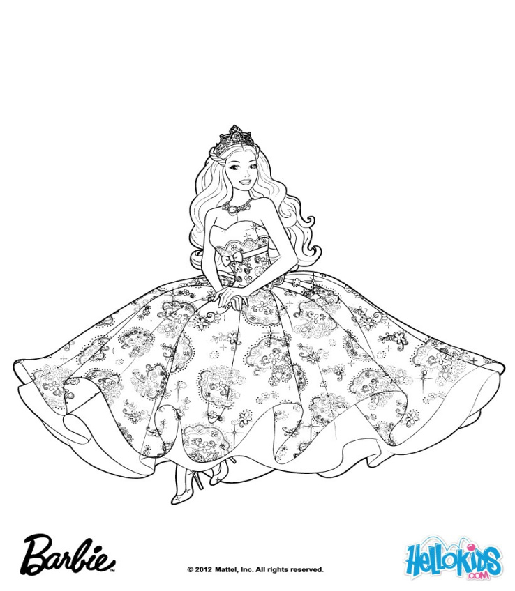 Princess of meribella coloring pages - Hellokids Princess of meribella coloring pages - Hellokids