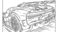 + Bugatti coloring pages (Free PDF To Print) Woo Coloring