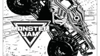 Coloring Sheets Monster Jam®