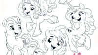 My Little Pony: A New Generation movie coloring pages - YouLoveIt