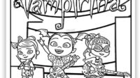 Vampirina Coloring Pages (Free PDF Printables) - Simply Love Coloring